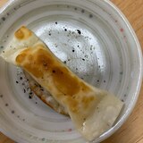 餃子の皮でチーズ焼き